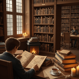 Cover art for Lotte in de bibliotheek van Leiden