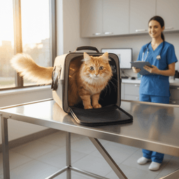Cover art for Thema 23: Naar de dierenarts met de kat
