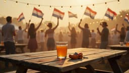 Cover art for Oranje op een festival in Amerika