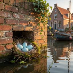 Cover art for Een nest in de gracht