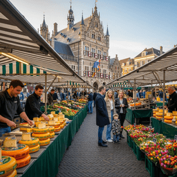 Cover art for Kamerdebat op de markt in Gouda (Daan luistert NOS)