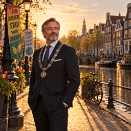 Cover art for De Burgemeester en de Spandoeken
