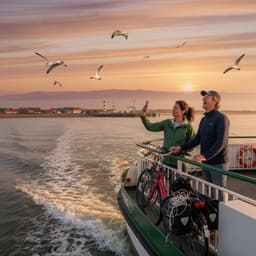 Cover art for De Veerboot naar Texel en de Vergeten Oplader