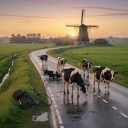 Cover art for Koeien op de snelweg?!