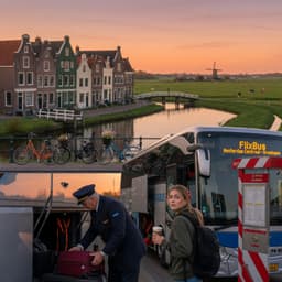 Cover art for De bus naar Engeland