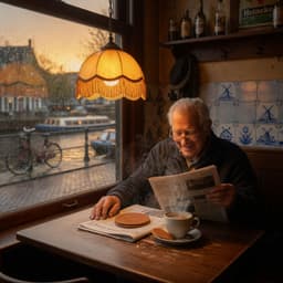Cover art for De Oude Man in het Nieuws