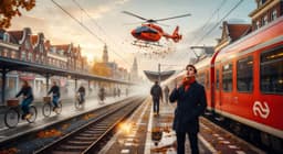 Cover art for Lucas op station Groningen: een ontdekking