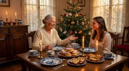 Cover art for Haar eerste Nederlandse kerstdiner