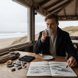 Cover art for Liam en het grote warm-wonder in Bergen aan Zee
