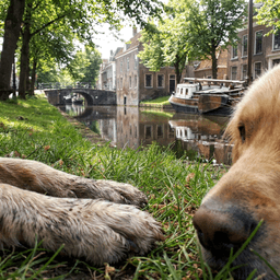 Cover art for Modderpoten en een Mysterie in het Hondenpark
