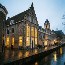Cover art for De Late Bal in Delft
