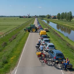 Cover art for De File bij de Bomen