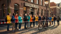 Cover art for In de rij voor het festival