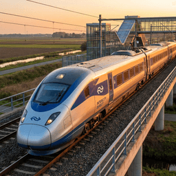 Cover art for De Nieuwe Trein naar Parijs