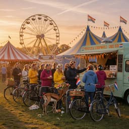 Cover art for In de rij bij het festival