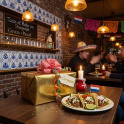 Cover art for De verrassing in het Mexicaanse restaurant