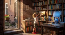 Cover art for Verhaal: Het Geheim van de Bibliotheek