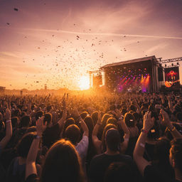 Cover art for Door het oog van de naald op een festival