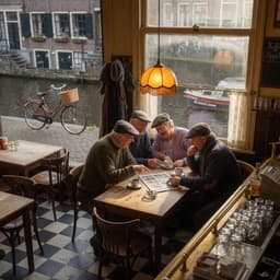 Cover art for Het nieuws in het café