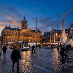 Cover art for A Green Christmas on Dam Square