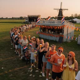 Cover art for In de rij op het festival