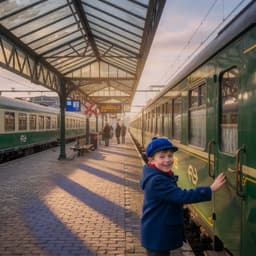 Cover art for Piet en de Trein