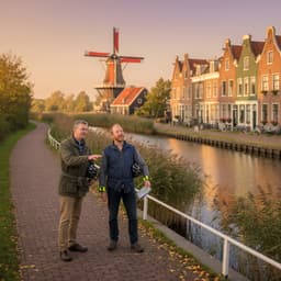 Cover art for Dirk en Tim bij de weg