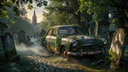 Cover art for Een Auto op het Kerkhof