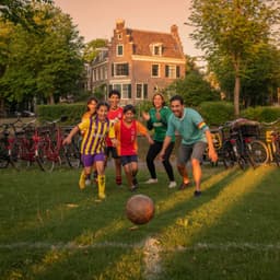 Cover art for Voetbal in het park