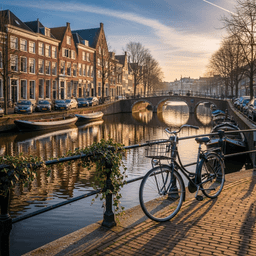 Cover art for Utrecht onder een dun laagje sneeuw vanochtend