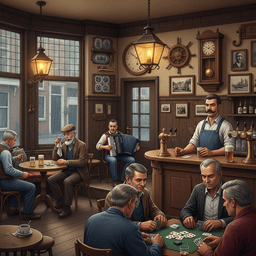 Cover art for Een herkauwde brij in de kroeg