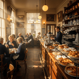 Cover art for Thema 1: Een Drukke Ochtend in het Café