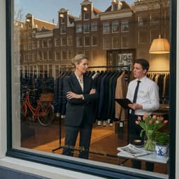 Cover art for Een nieuwe baas bij Armani