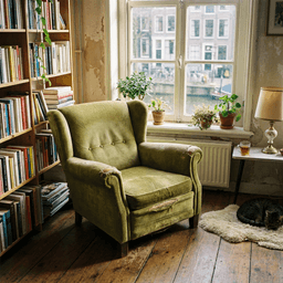 Cover art for The Ugly Green Chair