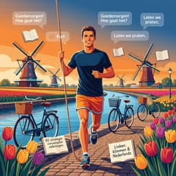 Cover art for Kurts route naar vloeiend Nederlands: echte gesprekken