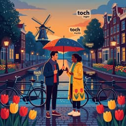 Cover art for De Amsterdamse Regen en 'Toch'