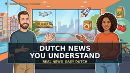 Cover art for B1 Dutch News Podcast: Why People Freeze, Flee, Or Fight