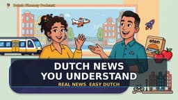 Cover art for A2 Dutch News Podcast: Strange Real Stories In Dutch News