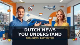 Cover art for A1 Dutch News Podcast: A Cat With Five Legs